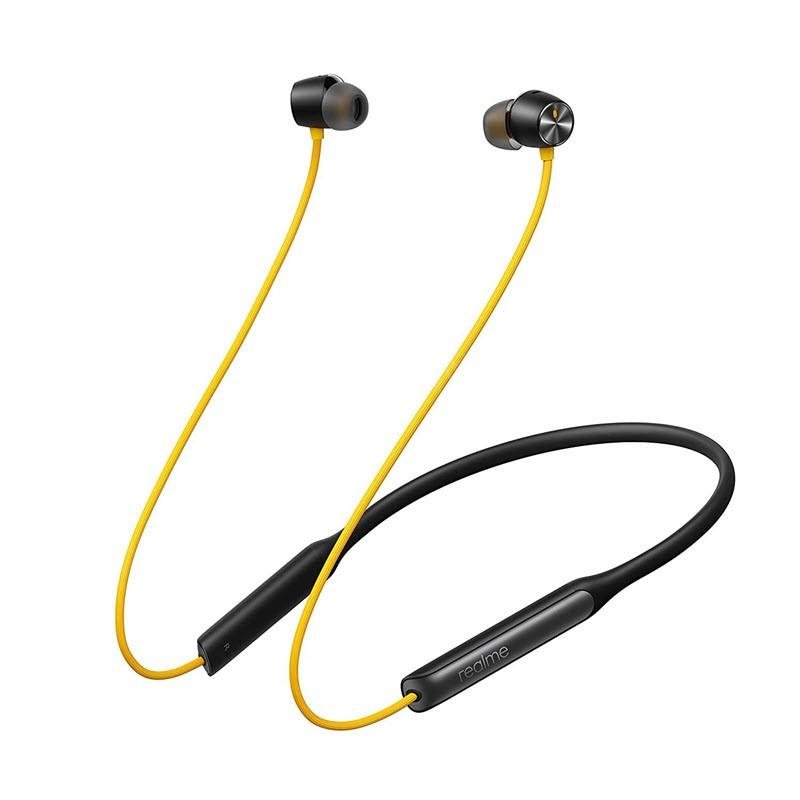 Realme Buds Wireless Pro neckband earphones with ANC available at MD Mobile Store Nadia West Bengal India